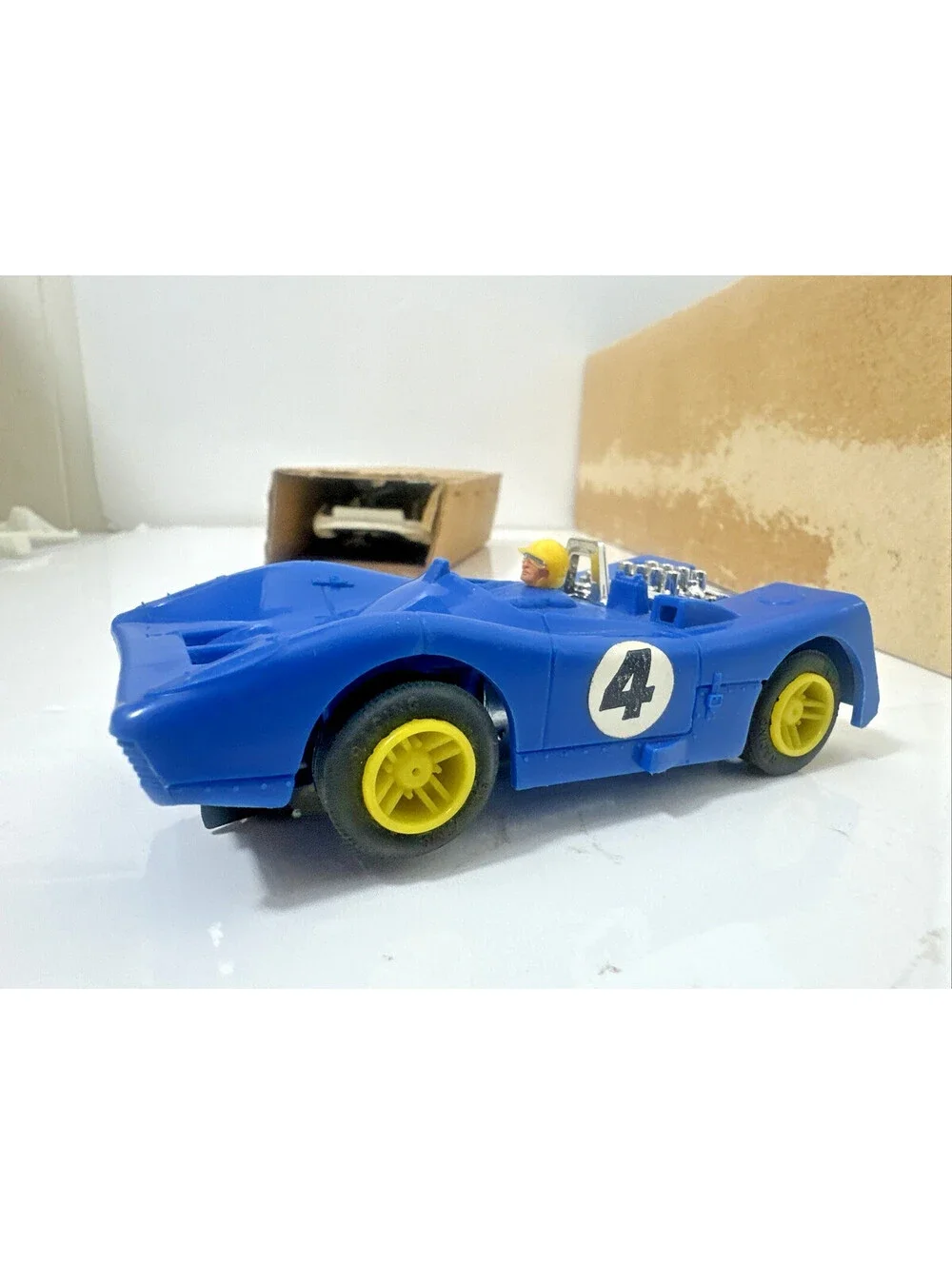 Vintage 1970 Tri-ang Scalextric C20 Dart C21 Cougar Slot Car Set Canada RUNS